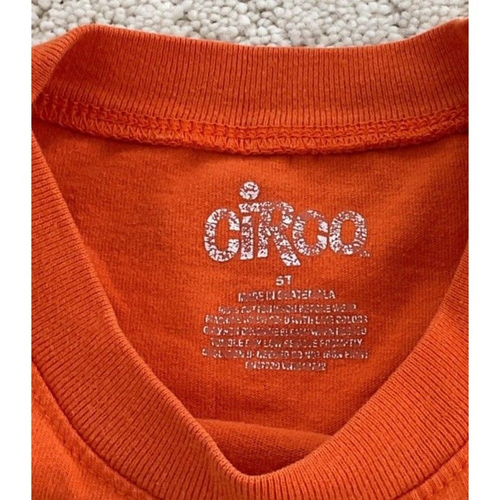 Circo Boys Shirt Shorts Matching Set,tan Shorts 4T,orange Shirt 5T(runs Small) - Picture 7 of 16
